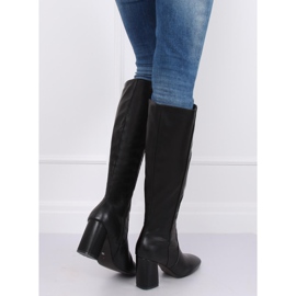 Tacones altos clásicos negros 5319 Negro 3