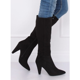 Tacones negros clásicos 8677 Black 4