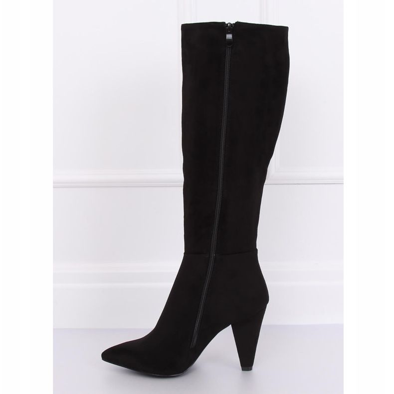 Tacones negros clásicos 8677 Black 1