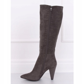 Gris Tacones altos clásicos 8677 Gris 2