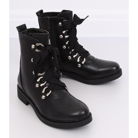 Botas militares negras LJ001 Black negro 2