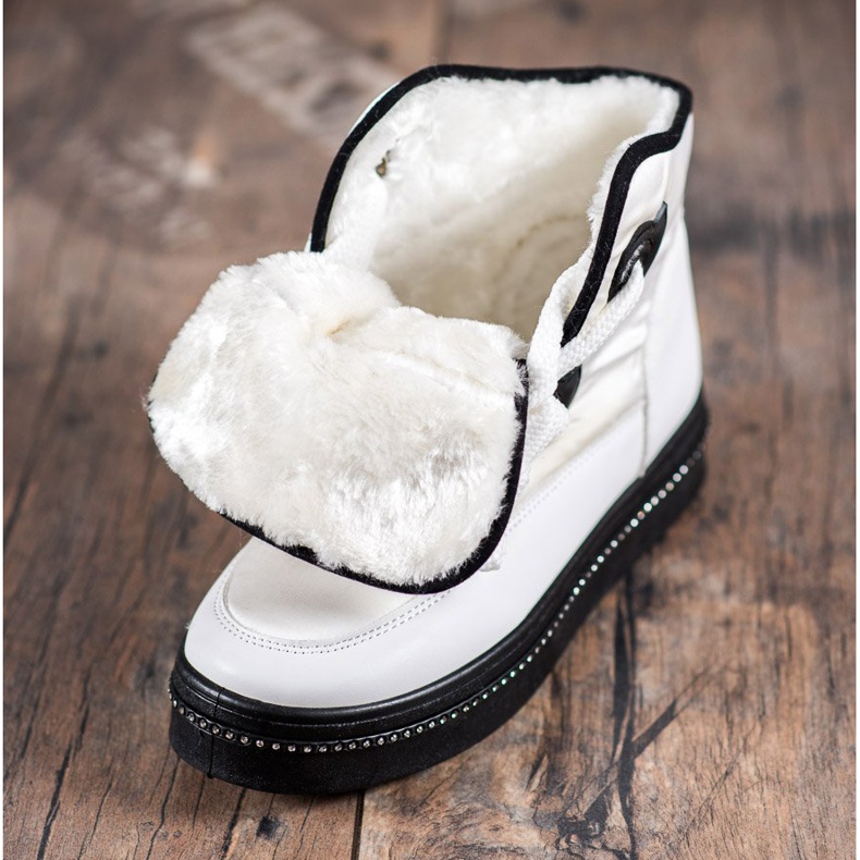 RTX WALK Botas de nieve con cristales blanco 1 RTX WALK Botas de nieve con cristales blanco 1