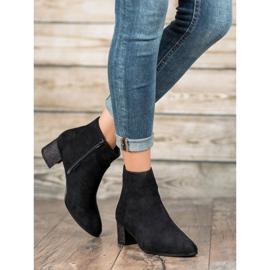 Filippo Botas de gamuza clásicas negro 4