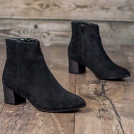 Filippo Botas de gamuza clásicas negro 3