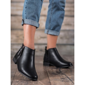 Cm Paris Botines con piel ecológica negro 2
