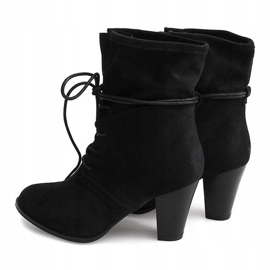 Boots On Heel KA732 Negro 1 Boots On Heel KA732 Negro 1
