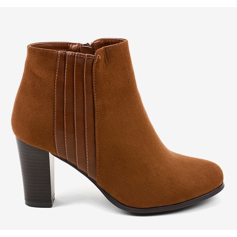 Botas de gamuza marrón de mujer K93 2