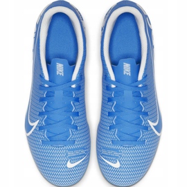 Zapatillas de fútbol Nike Mercurial Vapor 13 Club FG / MG Jr AT8161-414 azul azul 1