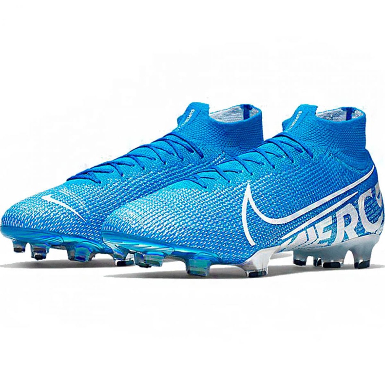 Zapatillas de fútbol Nike Mercurial Superfly 7 Elite Fg M AQ4174-414 azul azul 2 Zapatillas de fútbol Nike Mercurial Superfly 7 Elite Fg M AQ4174-414 azul azul 2