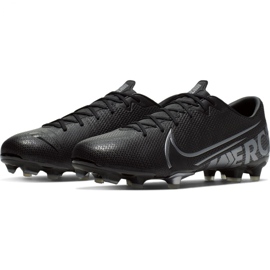 Zapatos de fútbol Nike Mercurial Vapor 13 Academy FG / MG M AT5269 001 negro negro 3