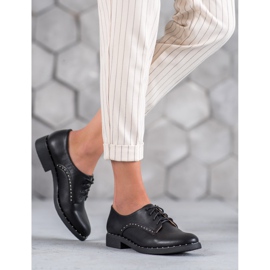 Danic Zapatos con circonita cúbica negro 3