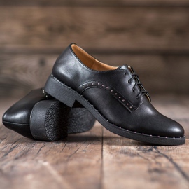 Danic Zapatos con circonita cúbica negro 2