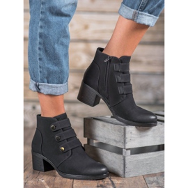 Botas de tacón VINCEZA negro 1