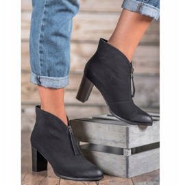 Botas VINCEZA con Cremallera negro 1 Botas VINCEZA con Cremallera negro 1