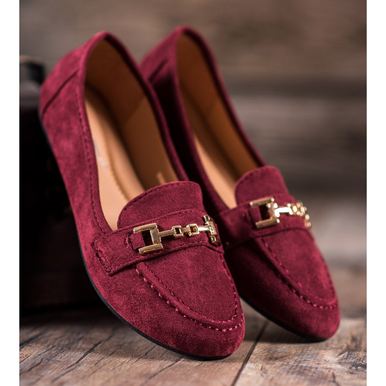 Abloom Señores de ante con adorno rojo 2