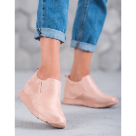Sport Zapatos sin cordones para mujer marrón 1