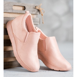 Sport Zapatos sin cordones para mujer marrón 3