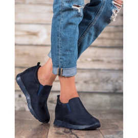 Sport Zapatos sin cordones para mujer azul 2