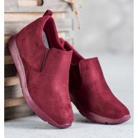 Sport Zapatos sin cordones para mujer rojo 2 Sport Zapatos sin cordones para mujer rojo 2
