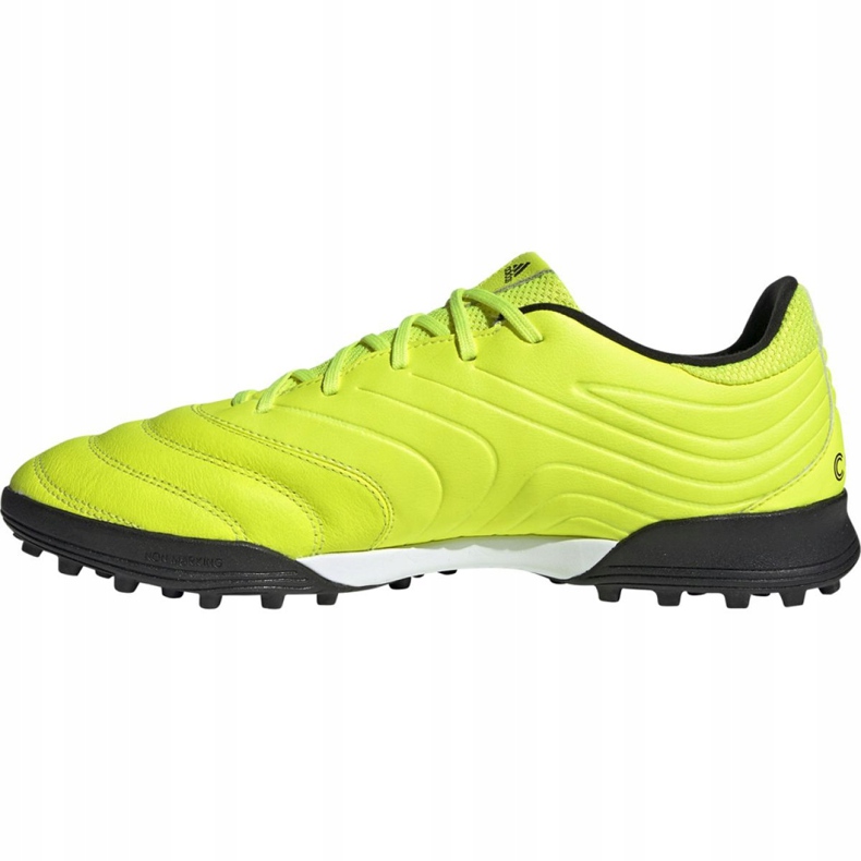 Botas de fútbol adidas Copa 19.3 Tf M F35507 amarillo amarillo 1
