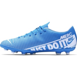 Zapatillas de fútbol Nike Mercurial Vapor 13 Club FG / MG M AT7968-414 azul azul 2 Zapatillas de fútbol Nike Mercurial Vapor 13 Club FG / MG M AT7968-414 azul azul 2