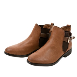 Botas elásticas marrones 15A7322 marrón 2