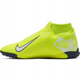 Zapatillas de fútbol Nike Phantom Vsn Academy Df Tf M AO3269-717 amarillo amarillo 2