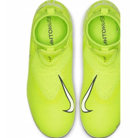Zapatillas de fútbol Nike Phantom Vsn Academy Df FG / MG Jr AO3287-717 amarillo amarillo 1