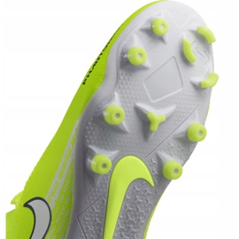 Zapatillas de fútbol Nike Phantom Vsn Academy Df FG / MG Jr AO3287-717 amarillo amarillo 5