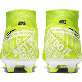 Zapatillas de fútbol Nike Phantom Vsn Pro Df Fg M AO3266-717 amarillo amarillo 4