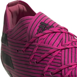 Botas de fútbol adidas Nemeziz 19.1 Fg M F34407 rosado rosado 4