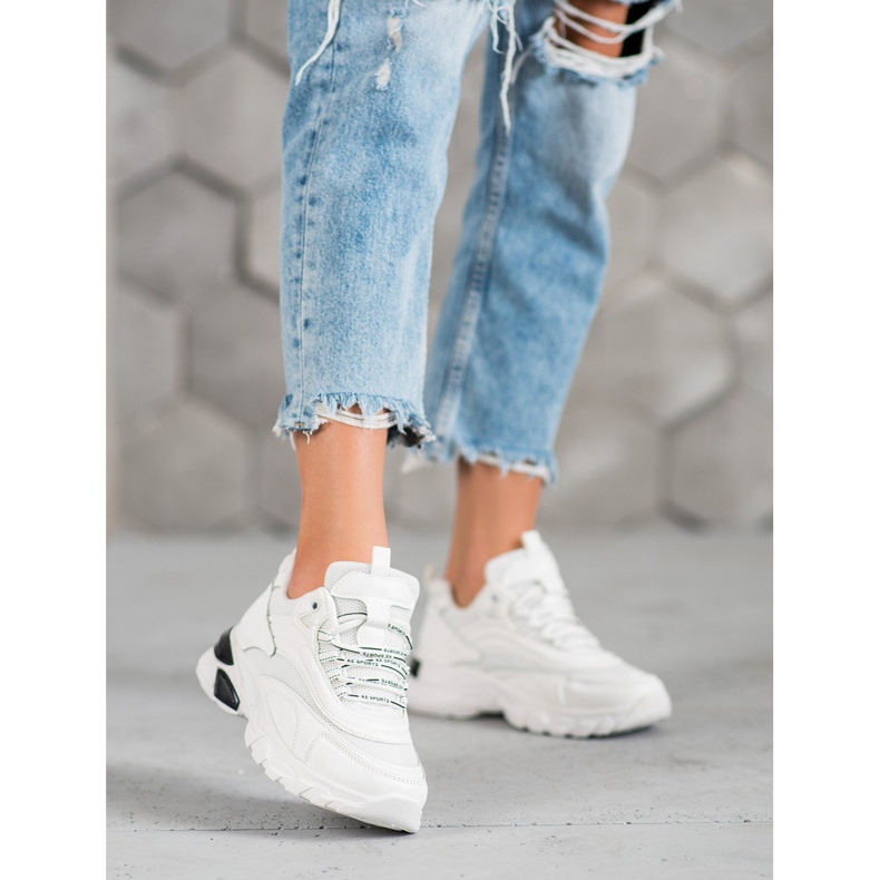 SHELOVET Zapatillas De Moda blanco 1