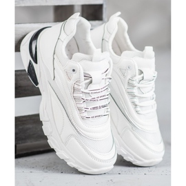 SHELOVET Zapatillas De Moda blanco 3