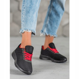 SHELOVET Zapatos deportivos negros 2