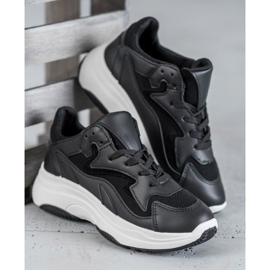 SHELOVET Zapatillas deportivas negro 2