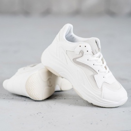 SHELOVET Zapatillas deportivas blanco 2
