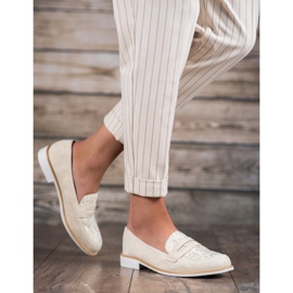 Bestelle Mocasines Con Purpurina marrón 4