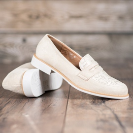 Bestelle Mocasines Con Purpurina marrón 2