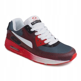 Zapatillas deportivas B49-6 Rojo multicolor 3