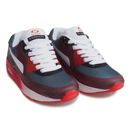 Zapatillas deportivas B49-6 Rojo multicolor 4