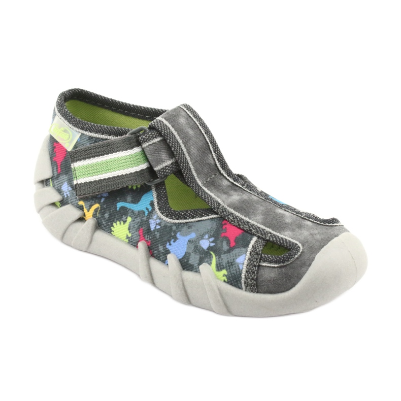 Calzado infantil befado 190P089 gris multicolor 1
