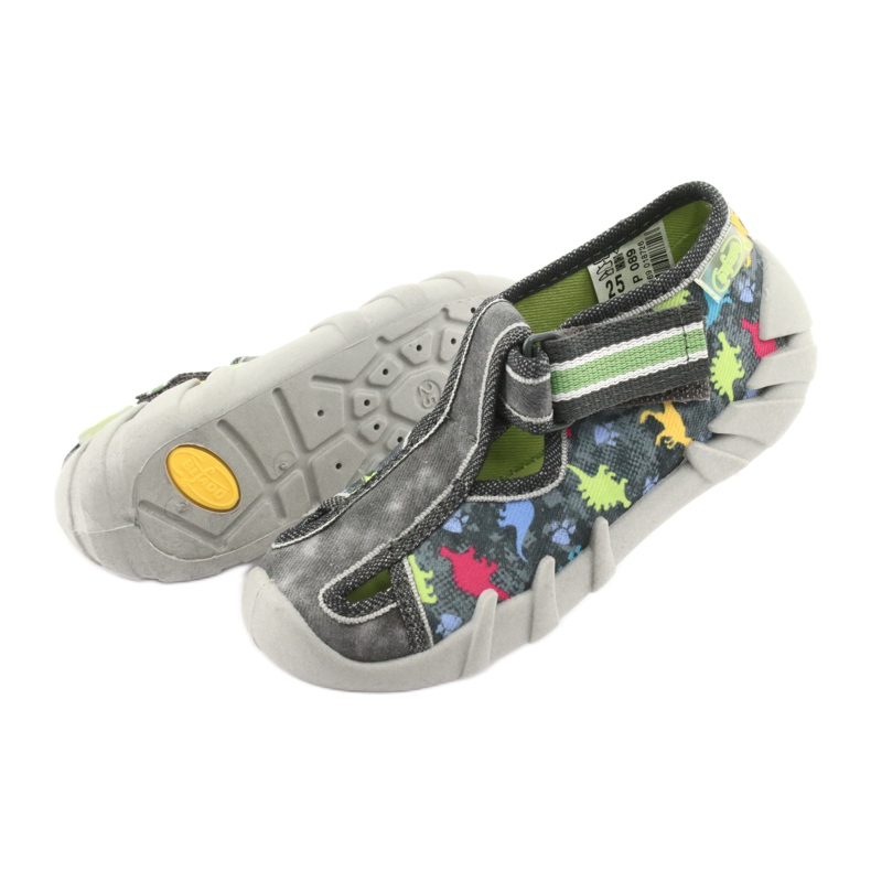 Calzado infantil befado 190P089 gris multicolor 4