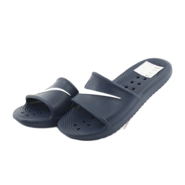 Zapatillas Nike Kawa Shower 832528400 blanco azul marino 3