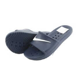 Zapatillas Nike Kawa Shower 832528400 blanco azul marino 4