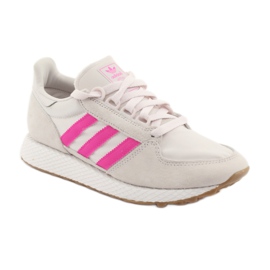 Zapatillas Adidas Forest Grove W EE5847 rosado gris 1