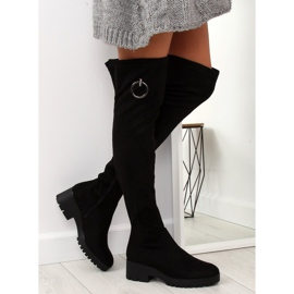 Botas de muslo de mujer negras NC712 Black negro 3