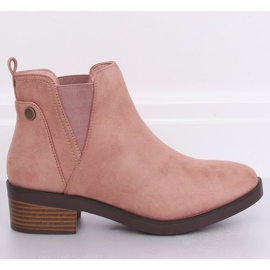 Botines Chelsea rosas para mujer 8B978 Rosa rosado 3