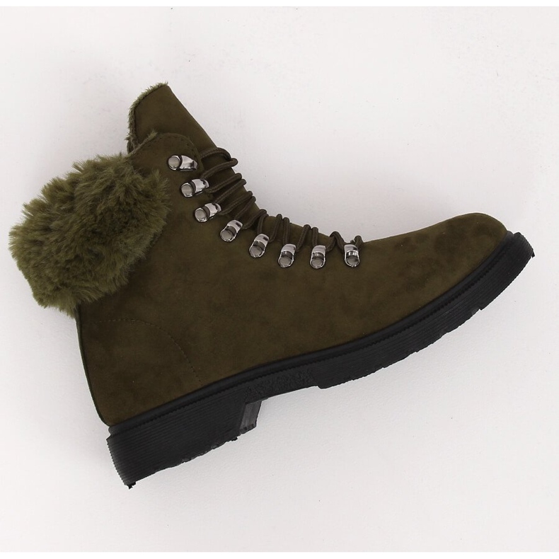 Zapatillas de senderismo mujer verde Y260-9 Verde 1