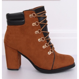 Botas de madera marrón con tacones altos 995-29 Camel 1 Botas de madera marrón con tacones altos 995-29 Camel 1