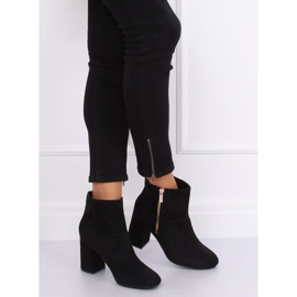 Botas negras de tacón 7759 Negro 4